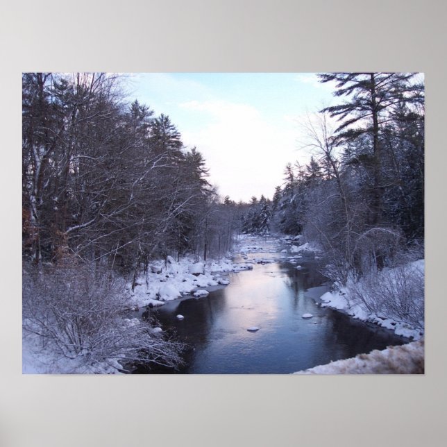 Winter River II Poster (Front)