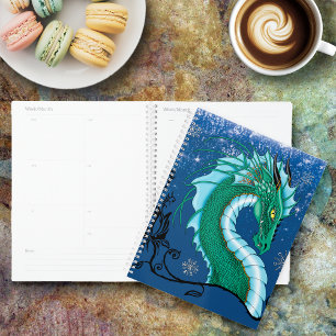 Winter Rose Dragon Planner