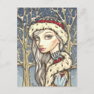 Winter Rose Postcard