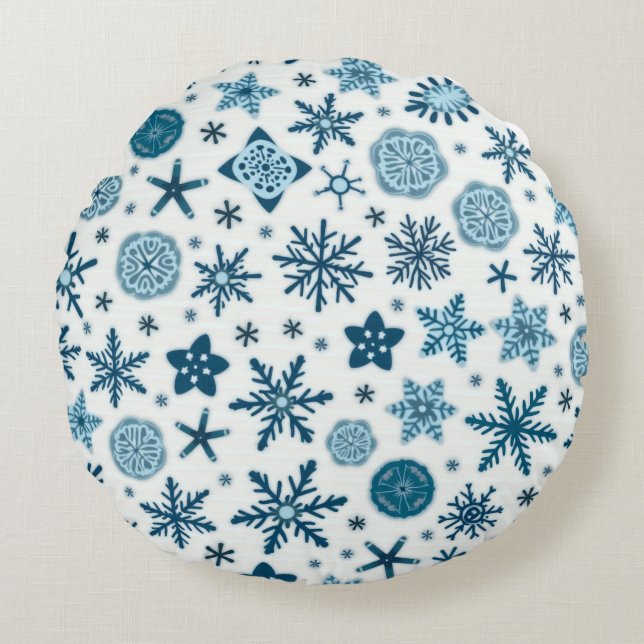 Winter  round cushion (Front)