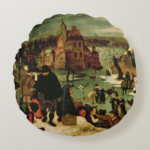 Winter Round Cushion