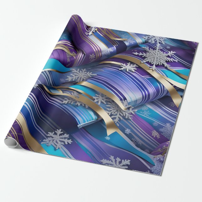 winter royal elegance wrapping paper (Unrolled)