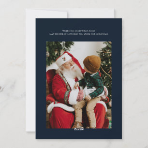 Winter Rustic Christmas Christmas Card