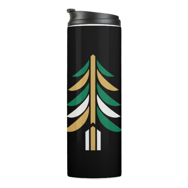 Winter’s Choice – Christmas Vector Travel Mug (Rotated Right)