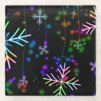 Winter’s Touch Glass Coaster