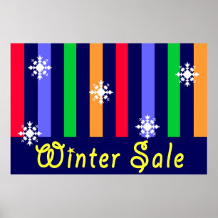 Winter Sale Store Sign