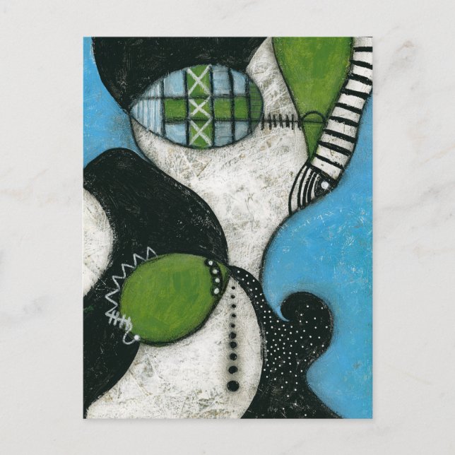 Winter Scarf Postcard (Front)