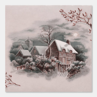 winter scene A Wallpaper