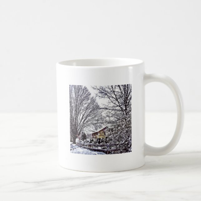 Winter Scene Coffee Mug (Right)