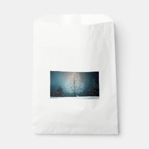 Winter Scene Favour Bags