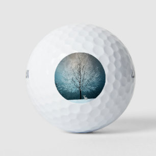 Winter Scene Golf Balls