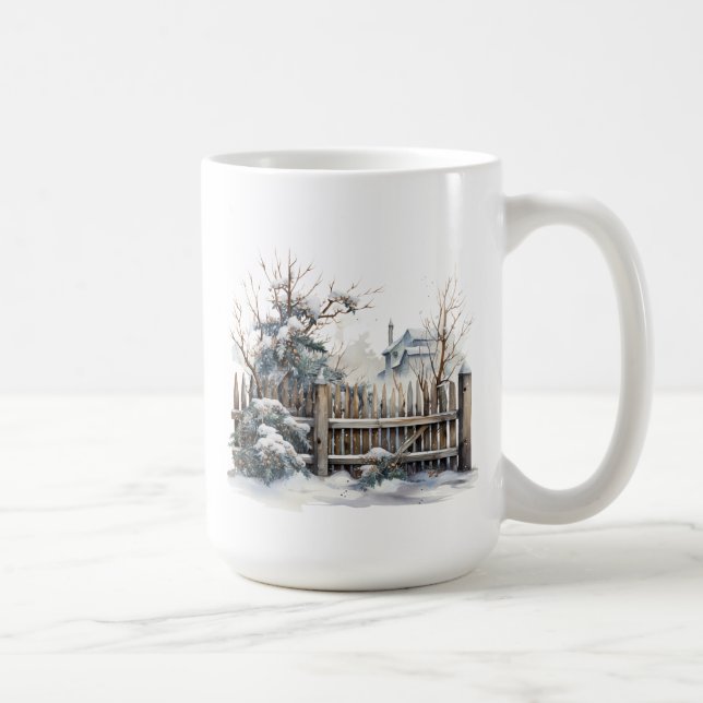 Winter Scene Mug (Right)