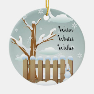 Winter Scene Ornament