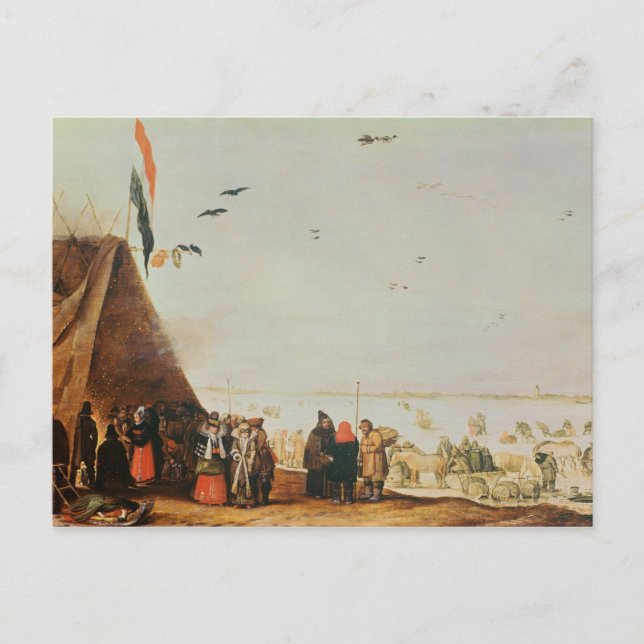 Winter Scene Postcard (Front)