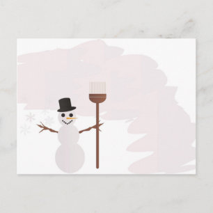 Winter Scene Postcard