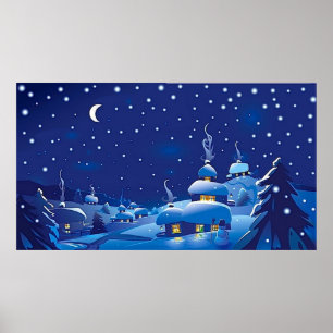 Winter Scene Poster
