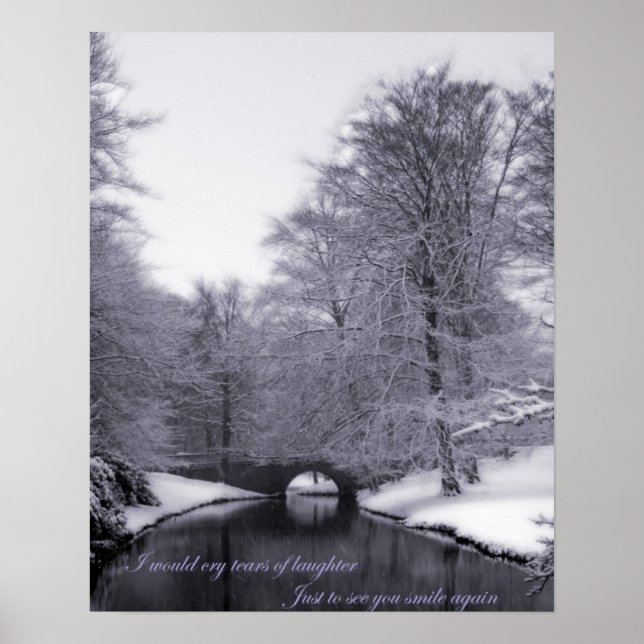Winter Scene Poster (Front)