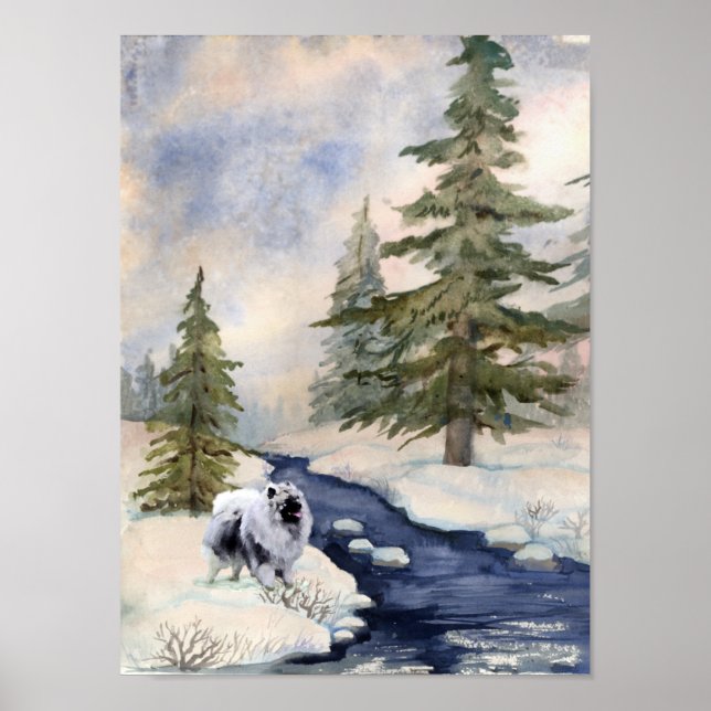 Winter Scene Print (Front)