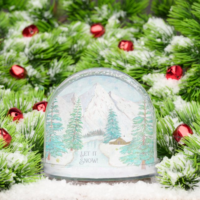 Winter Scene Snowglobe (Christmas)