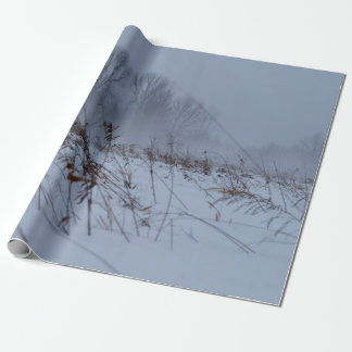 Winter Scene Wrapping Paper