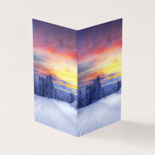 Winter scenery