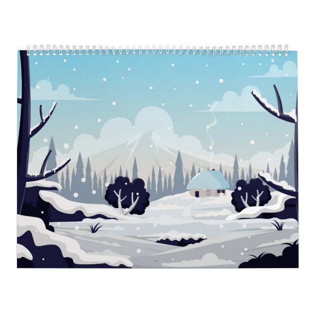 Winter Scenery Calendar (Cover)