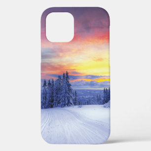Winter scenery iPhone 12 case