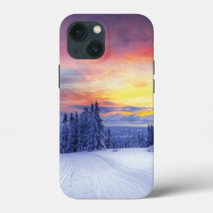 Winter scenery iPhone 13 mini case