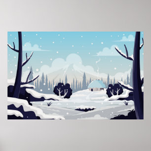 Winter Scenery Poster