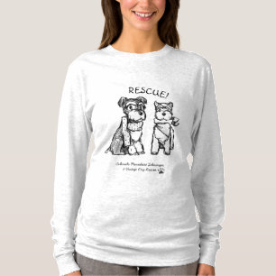 Winter Schnauzers - Long Shirt (Women)