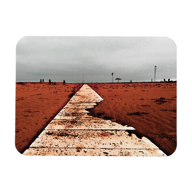 Winter sea magnet (Horizontal)