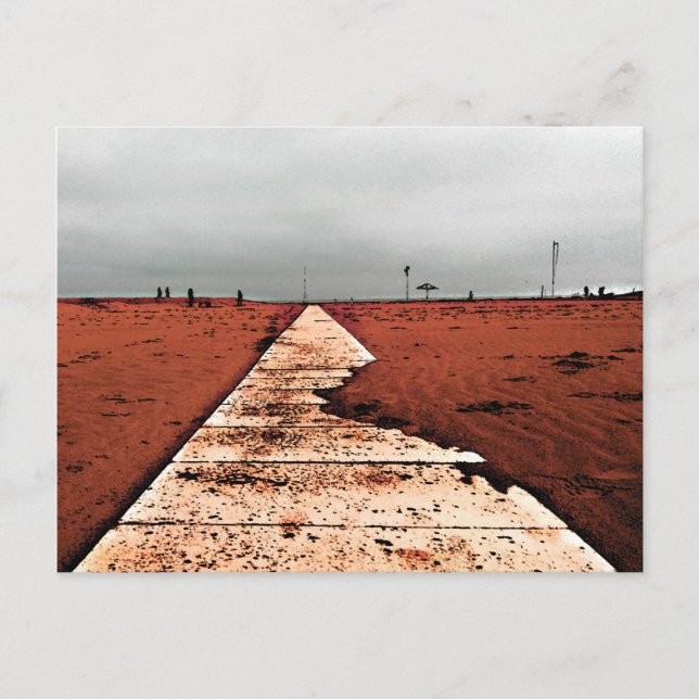 Winter sea postcard (Front)