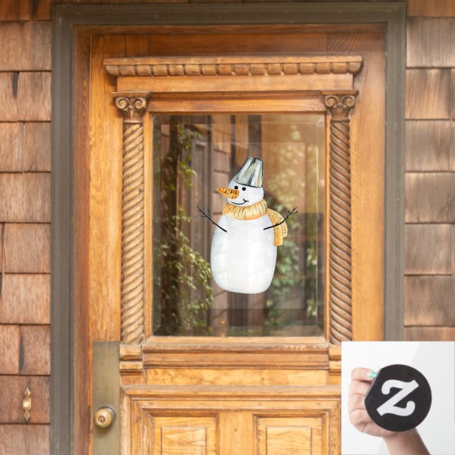 Winter Season Snowman Decoration (Home Door)