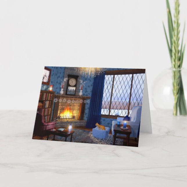 Winter Serenity Card (Front)