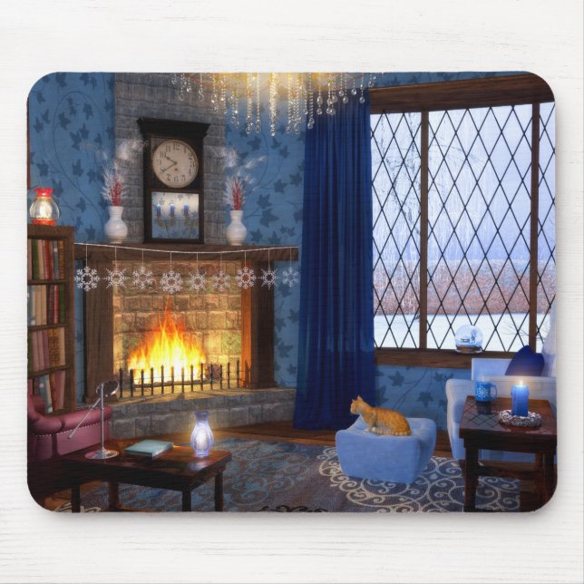 Winter Serenity Mousepad (Front)