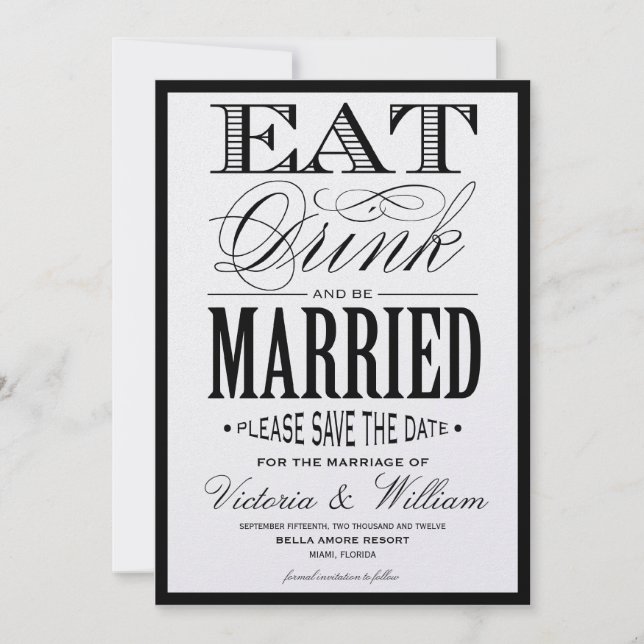 WINTER SHIMMER EDITION | SAVE THE DATE (Front)