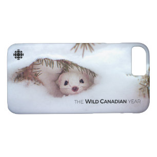 Winter - Short-Tailed Weasel Case-Mate iPhone Case