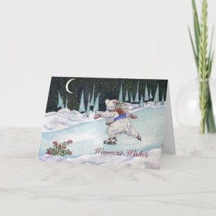 Winter Skate Holiday Card