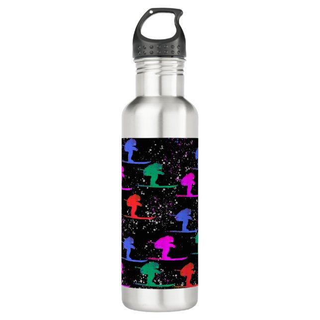 WINTER SKIER 710 ML WATER BOTTLE (Front)