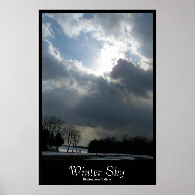 Winter Sky Poster (Front)