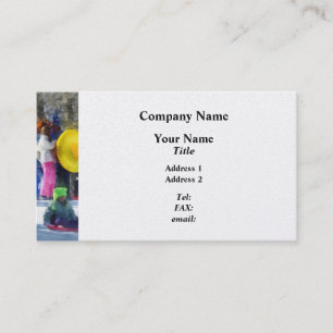 Winter - Sledding in the Park Business Card
