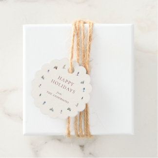 WINTER SLOPES Holiday Favour Tags