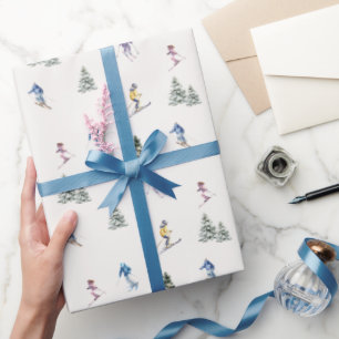 WINTER SLOPES Holiday Wrapping Paper