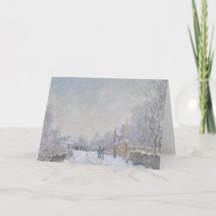 Winter Snow at Argeteuil Holiday Card