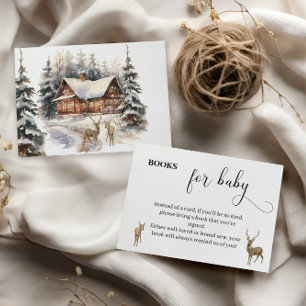 Winter Snow Baby It's Cold Outside Books For Baby Enclosure Card