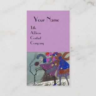 WINTER SNOW / BEAUTY FASHION COSTUME DESIGNER BUSINESS CARD