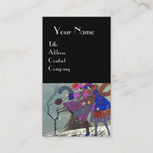 WINTER SNOW / BEAUTY FASHION  COSTUME DESIGNER BUSINESS CARD