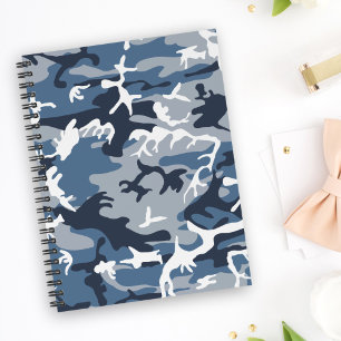 Winter Snow Blue Camouflage, Military, Army Planner