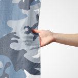 Winter Snow Blue Camouflage Pattern Military Army Scarf<br><div class="desc">Elegant,  stylish and sophisticated winter snow camouflage pattern in blue,  grey and white colour. Modern and trendy gift,  perfect for the military lover in your life.</div>