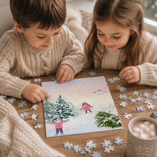 Winter Snow Day Puzzle